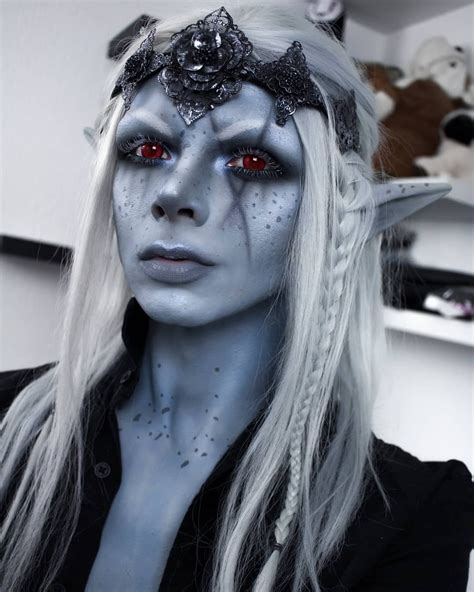 we love this beautiful and deadly dark elf look by the amazing zorinblitzz created with the