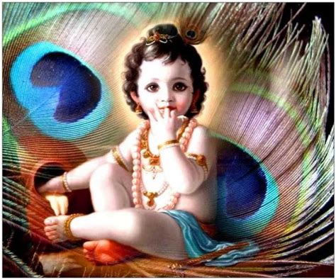 Wallpaper Cute Baby Beautiful Krishna Full Hd 1080p High Resolution