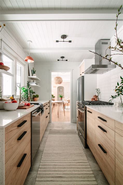 A Drab Galley Kitchen Gets A Modern Transformation At The Midwest