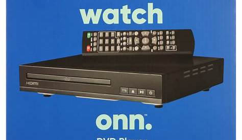 Onn DVD Player with Remote