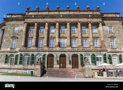 Facade Of The Wilhelmshohe Castle In Kassel Germany Stock Photo Alamy