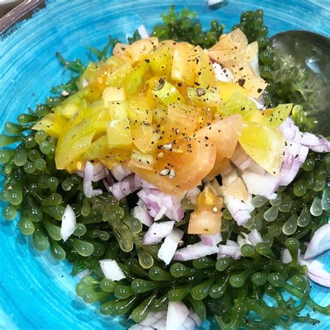 Ensaladang Lato Seaweed Salad From Paluto Abernathy The Trj