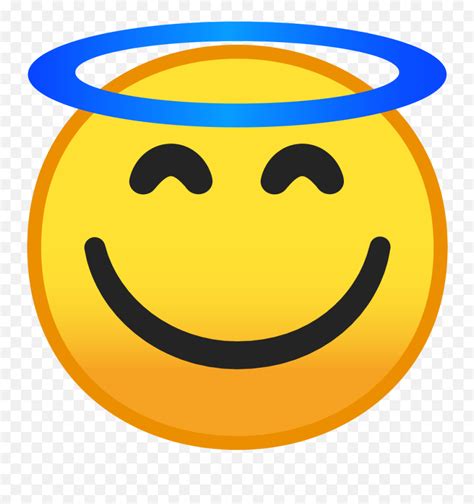 Smiling Face With Halo Emoji Meaning Pictures From Smiling Face With Halo Emoji Pngangel