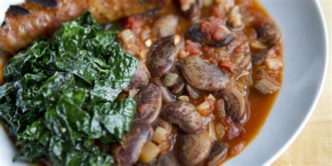 Large Lima Beans With Kale And Spicy Sausage Oregonian Recipes