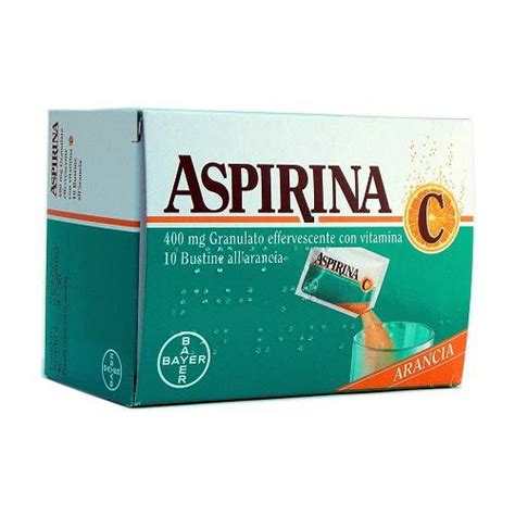 Do not cut, crush or chew capsules. ASPIRINA SOLUZIONE ORALE GRANULATO 10BUST400+240 ...