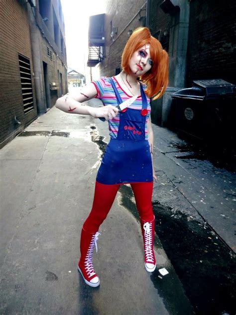 Female Chucky Cosplay Halloween Costumes Women