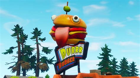 Fortnite Durr Burger Logo Fortnite Thanksgiving Hd Wallpaper Pxfuel