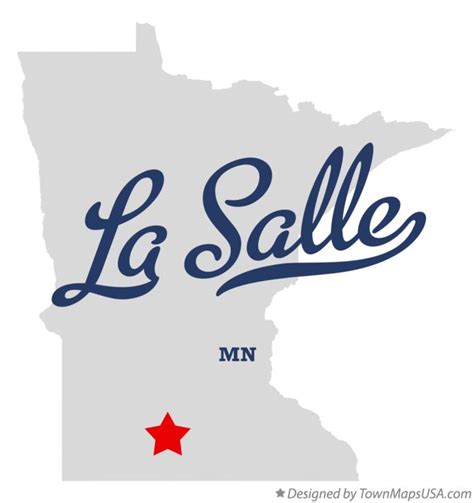 Map Of La Salle Mn Minnesota