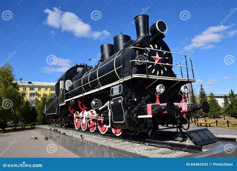 Historic Steam Locomotive Of Heritage Railway Editorial Image