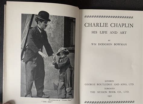 Charlie Chaplin His Life And Art 1931 Uk 1st Edition By Wm Dodgson