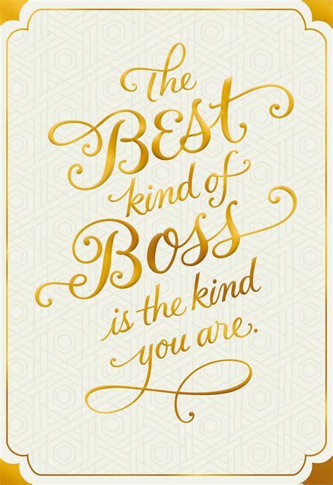 Gold And White Youre The Best Bosss Day Card Greeting Cards Hallmark