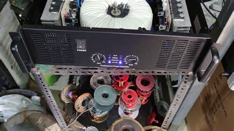 1000watts (diy) custom built power amplifier... class h @ 100vac