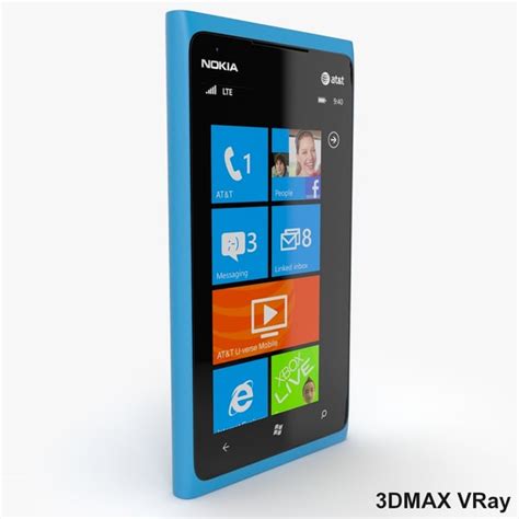 The lumia series was a series of phones loved by many of us. 3d nokia lumia 900 model