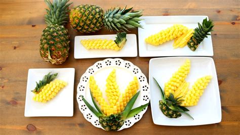 Italypaul Art In Fruit And Vegetable Carving Lessons Art In Pineapple