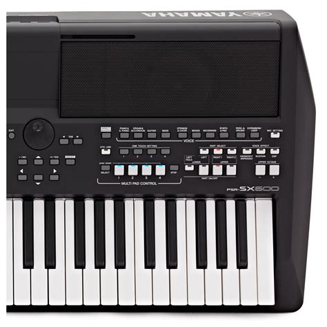 Yamaha Psr Sx600 Digital Arranger Keyboard At Gear4music