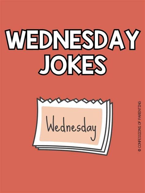 50 Best Wednesday Jokes That Make Lol Free Joke Cards