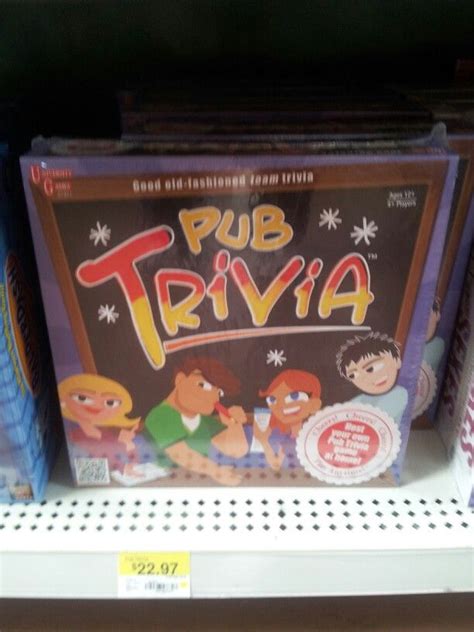 Pub Trivia Trivia Board Games Card Games Trivia