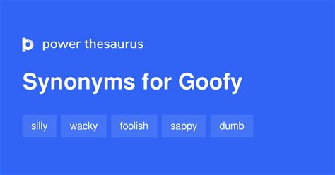 Goofy Synonyms 461 Words And Phrases For Goofy