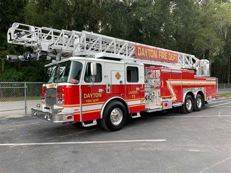 Video Dayton Oh Fire Departments New E One Rear Mount Aerial Fire