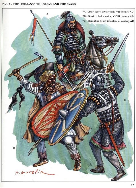 The Byzantines Fight The Slavs And Avars Vi Vii C Ad A Avar Heavy
