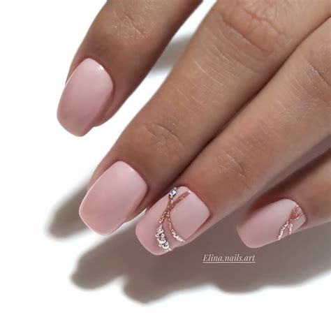 Chic Pink And Gold Nails Designs | NailDesignsJournal.com Then i did a glitter accent nail on my.