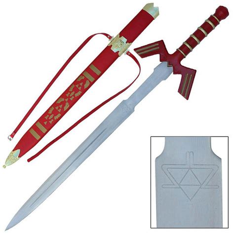 legend of zelda 36 twilight shadow master metal sword replica red oriental trading