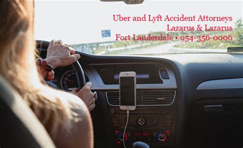 Uber And Lyft Accident Attorneys Lazarus And Lazarus 954 356 0006