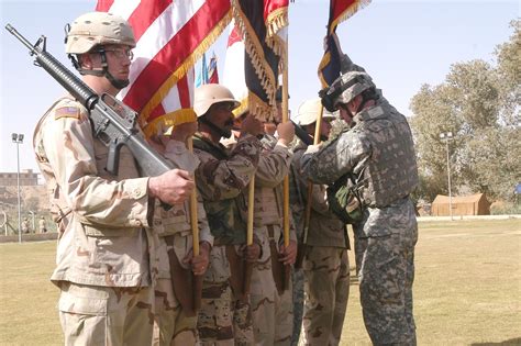 Dvids Images Csm Grippe Places His Divisions Colors In The 42nd