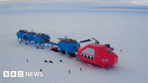 Uk Completes Antarctic Halley Base Relocation Bbc News