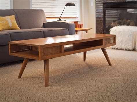 This stout and expertly made table is excellent for heavy use areas. Retro Coffee Table Design Images Photos Pictures