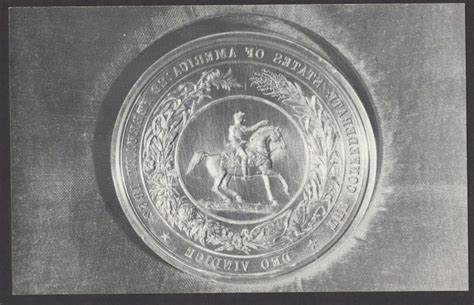 Va Richmond Original Great Seal Of The Confederate States Of America