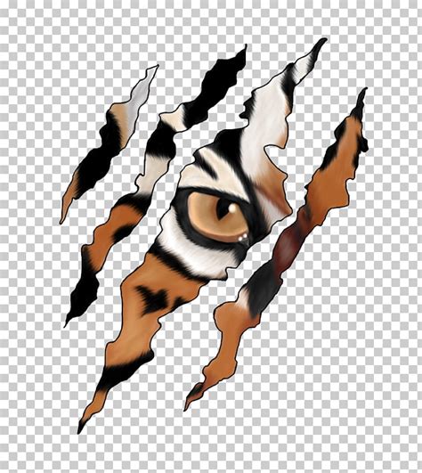 Tiger Claw Clip Art Library