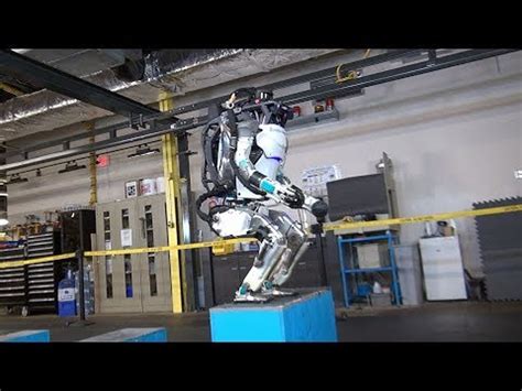 This Human Sized Robot Can Do Back Flips Like A Gymnast Video
