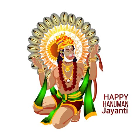 Illustration Of Hanuman Jayanti Background 21462331 Png