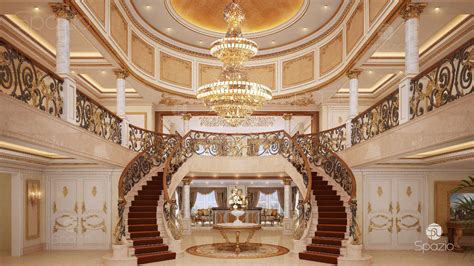 Luxury Main Staircase Interior Design Of A Palace Spazio Interior