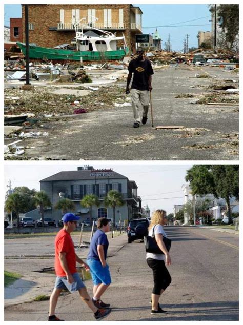 Photos Ten Years After Hurricane Katrina Then And Now The Indian