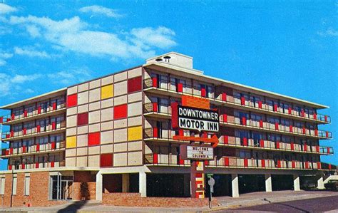 Downtowner Motor Inn Columbia Mo Mid Century Hotel Hotel Motel Building