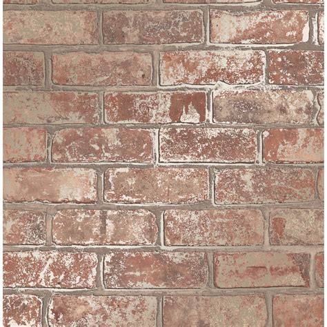 Rustic Brick Wallpaper Metallic Wallpaper Bandm
