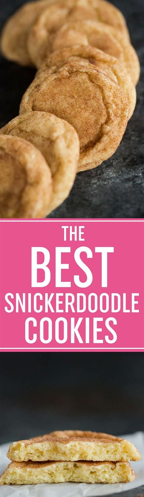 The Best Snickerdoodle Recipe Recipe Snickerdoodles Snickerdoodle