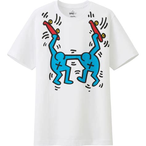 Uniqlo Men Sprz Ny Graphic T Shirt Keith Haring In White For Men Lyst