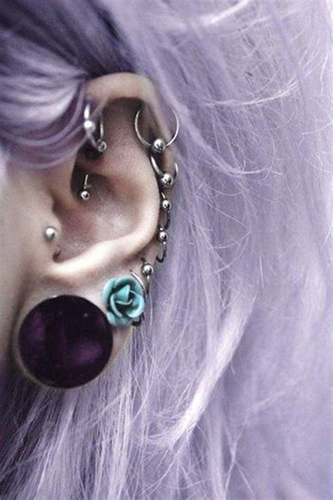 50 Beautiful Ear Piercings Art And Design
