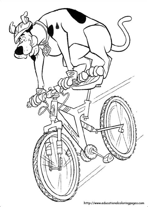 Scooby doo coloring page to print and color for free. Scooby Doo Coloring Pages free For Kids