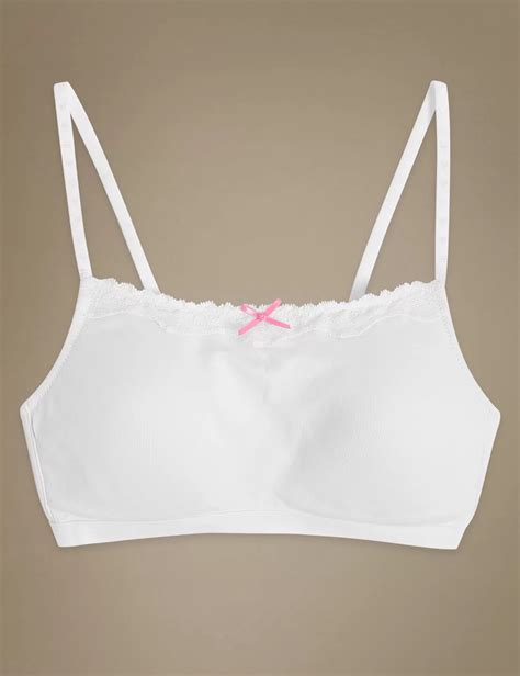 cotton rich padded full cup bra a d angel mands