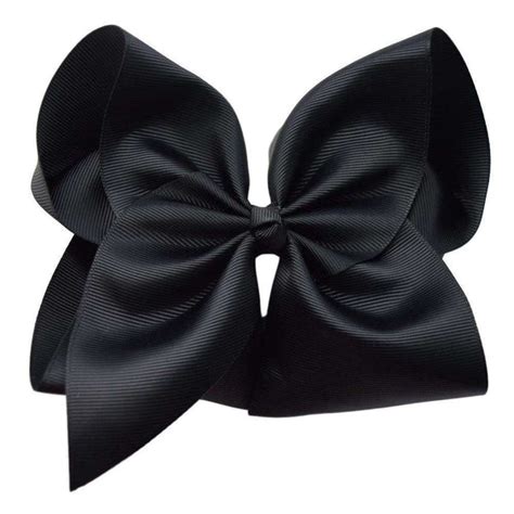 6 Inch Hair Bows The Solid Bow