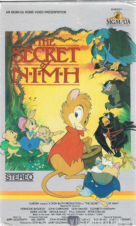 The secret of nimh was the first feature film to be directed by don bluth. The Secret of Nimh | VHSCollector.com