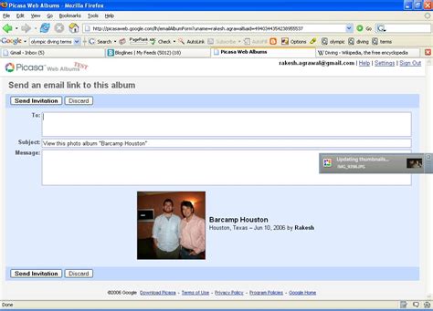 Picasa Web Albums First Look Rakesh Agrawal S Blog Founder