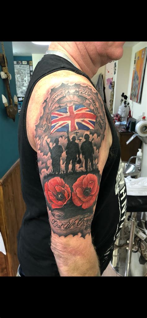 Modern military tattoos represent the designs of various divisions or particular artwork used as a. Pin by Dave on Tattoo idea | Tattoo designs men, Army ...