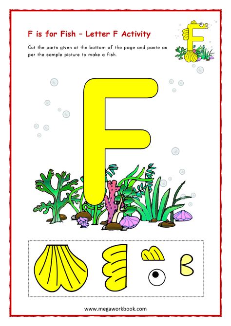 Letter F Worksheet Preschool