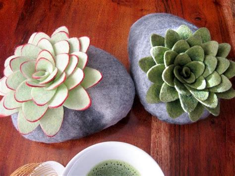 Allred Design Blog Inspired By Pinterest Felt Succulents Diy