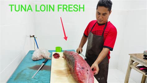 Cara Proses Ikan Tuna Loin Youtube